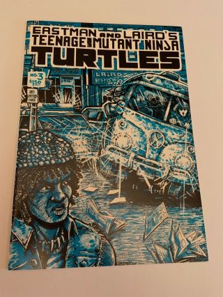 Teenage Mutant Ninja Turtles 3 (1985,  Mirage) 1st Printing Tmnt