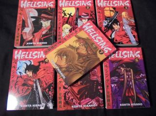 Hellsing Manga Kohta Hirano Vol 1 2 3 4 5 6 7 Oop Dark Horse Graphic Novels