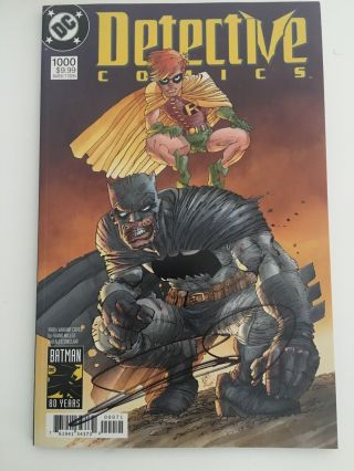 Detective Comics 1000,  Signed By Frank Miller,  1980 