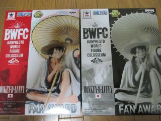 One Piece Banpresto World Figure Colosseum Bwfc 2 Vol.  6 Luffy Set Banpresto