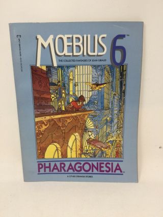 Moebius 6 Pharagonesia Epic Graphic Novel Jean Giraud 1988
