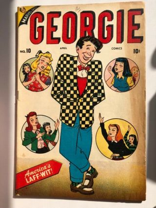 Georgie 10 1947 Golden Age Comic “kurtzman”