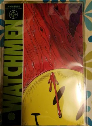 Watchmen 1 1986 Nm Alan Moore 1st Appearance Watchmen.  1st Printing.