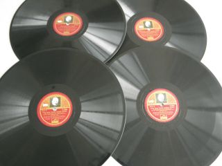 WINSTON CHURCHILL SET OF 11 HMV 78 rpm RARE RECORDS FROM THE 1940 ' s IN ALBUM 2