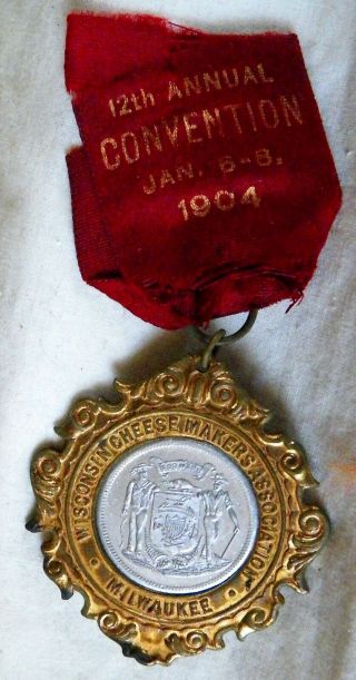 Bb 1904 Wisconsin Cheesemakers Medal Milwaukee