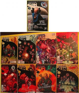 Sin Full Series 0 1 2 3 (variant) 4 5 6 7 8 Jason Aaron Marvel Comics