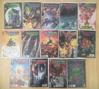 All - Guardians Of The Galaxy 1 - 12,  Annual,  Comic Book Day Book Nm 9.  4
