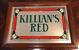 Killians Irish Red Back Bar Mirror