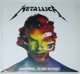 Metallica Hardwired To Self - Destruct Lp,  Double Gatefold Red Vinyl New/official