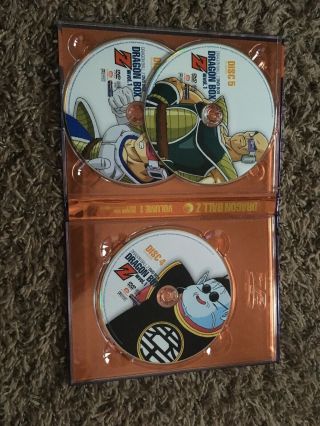 DragonBall Z: Dragon Box,  Vol 1.  All discs are present with no scratches. 5