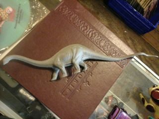 1974 British Museum Of Natural History Diplodocus Plastic Dinosaur