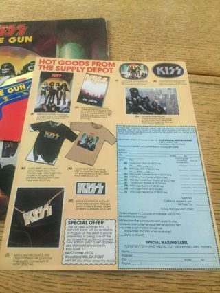 Kiss - Love Gun - Vinyl LP - USA Casablanca - Inserts / Army Merchandise 7