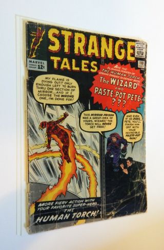 Strange Tales 110 First Doctor Strange Kirby July 1963 Unrestored Dealer Cgc