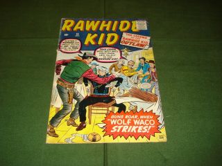 Rawhide Kid 18,  1960,  Marvel Comics,  Cowboy