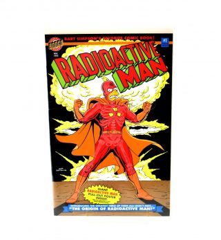 Radioactive Man 1993 Bongo Comics Group 1 Giant Pull - Out Poster
