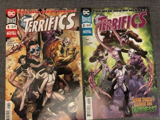 The Terrifics Set 1 - 17,  Annual 1 - Dc Comics Dark Nights Metal