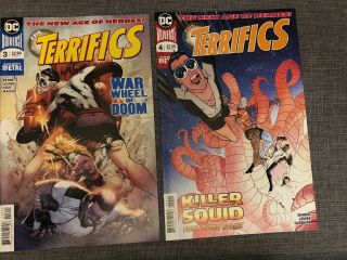 THE TERRIFICS set 1 - 17,  Annual 1 - DC Comics Dark Nights Metal 2