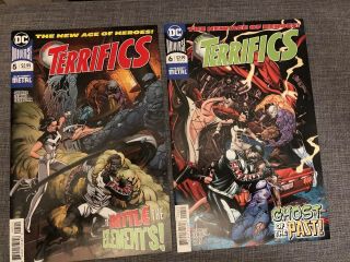THE TERRIFICS set 1 - 17,  Annual 1 - DC Comics Dark Nights Metal 3