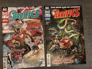 THE TERRIFICS set 1 - 17,  Annual 1 - DC Comics Dark Nights Metal 4