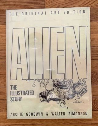 Titan Books Alien Illustrated Story Art Edition Walt Simonson
