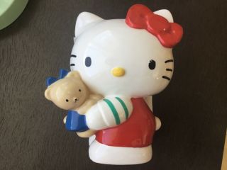 Vintage Sanrio Hello Kitty Ceramic Bank Rare 1990s