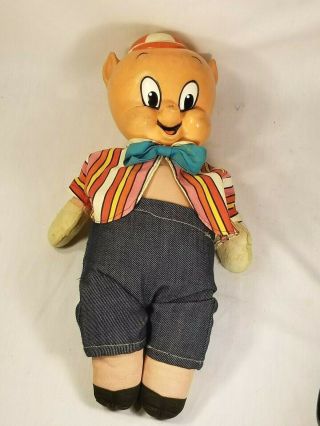 Vintage Mattel Porky Pig Doll 16 "