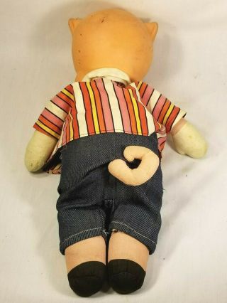 Vintage Mattel Porky Pig Doll 16 