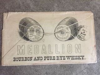 1889 Advertising Cover The Old “76” Distilling Co Newport Ky Bourbon & Whiskey