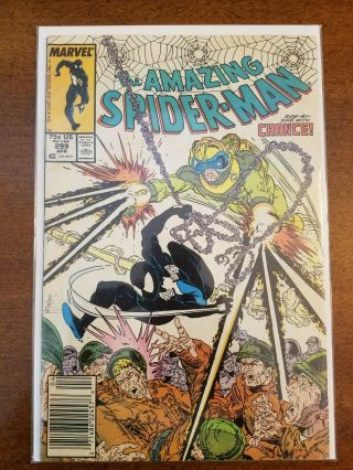 Spider - Man 299 Key Issue Todd Mcfarlane 1st Venom Appearance Marvel