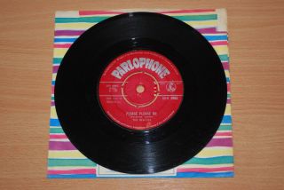 The Beatles Please Please Me Rare Uk 1963 1st Press Red 7 " Parlophone 45 - R 4983