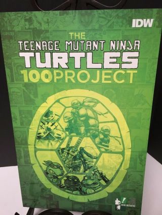 Teenage Mutant Ninja Turtles 100 Project (2017) Sign/sketched Kevin Eastman