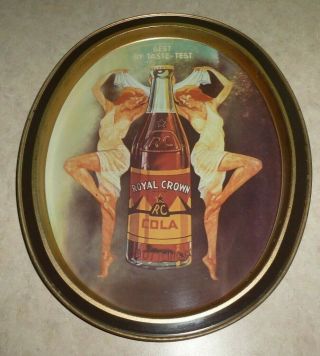 Vintage,  Royal Crown Cola Tin Tray