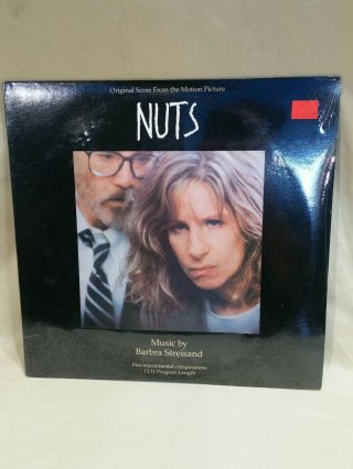 Barbra Streisand " Nuts " 1987 Columbia Lp W/shrink