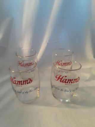 Set Of 4 Vintage Hamm 