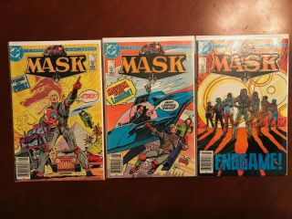 Mask Tv Series Issues 2 3 And 4 Of A 4 Part Mini Series Dc Comics 1986