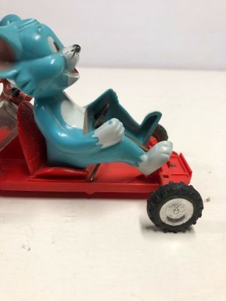 VINTAGE MARX TOM AND JERRY Go Kart Friction Power Rare 1970s N6 3
