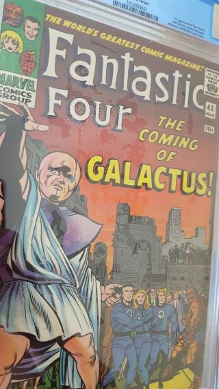 CGC 5.  5 Fantastic Four 48 1st Appearance Silver Surfer Galactus Marvel Comics 8