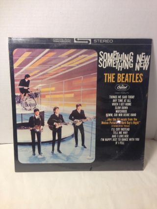Rare The Beatles Something St 2108 Stereo Vinyl Early Press