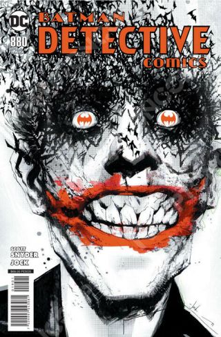 Dc Mexico Detective Comics 880 Jock Joker Foil Variant