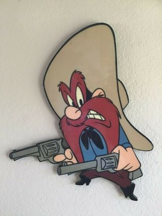Warner Bros.  1993 Looney Tunes Yosemite Sam Frameless Art Piece