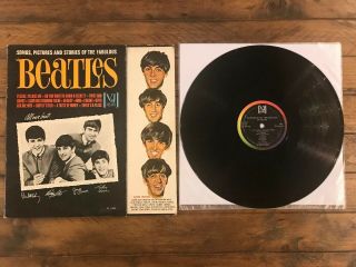 The Beatles Songs Pictures And Stories Of The Fabulous Beatles Lp Vj 1092 Clea