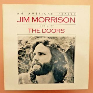 Jim Morrison / The Doors - An American Prayer Vinyl Lp Gatefold,  Booklet 1978
