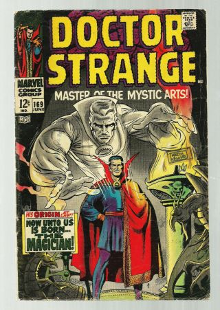 Doctor Strange 169 June 1968 First Issue & Origin