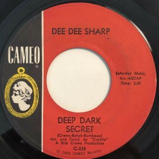 Dee Dee Sharp Deep Dark Secret / Good Northern Soul Classic Cameo 45 Hear