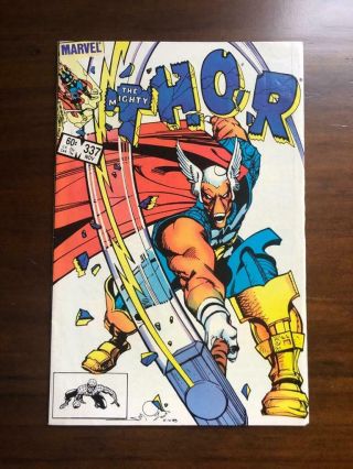 Thor 337 - 1st Appearance Of Beta Ray Bill - Very Fine -