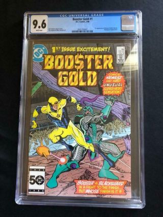 Booster Gold 1 Cgc 9.  6 White Pages - 1st Appearance Of Booster Gold,  Skeets