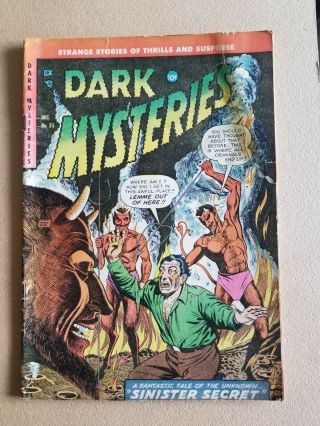 Dark Mysteries No 21 Golden Age Comic