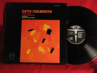 Stan Getz Joao Gilberto Antonio Carlos Jobim Verve Lp Record Stereo 1963 Scarce