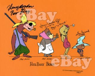 Rare Hillbilly Bears Cartoon Color Tv Photo Hanna Barbera Studios Atom Ant Show