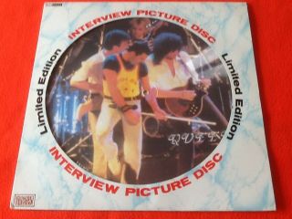 Queen - Freddie Mercury Limited Edition Interview Vinyl Picture Disc With Plinth